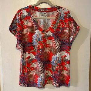 Tommy Bahama jersey v-neck tee